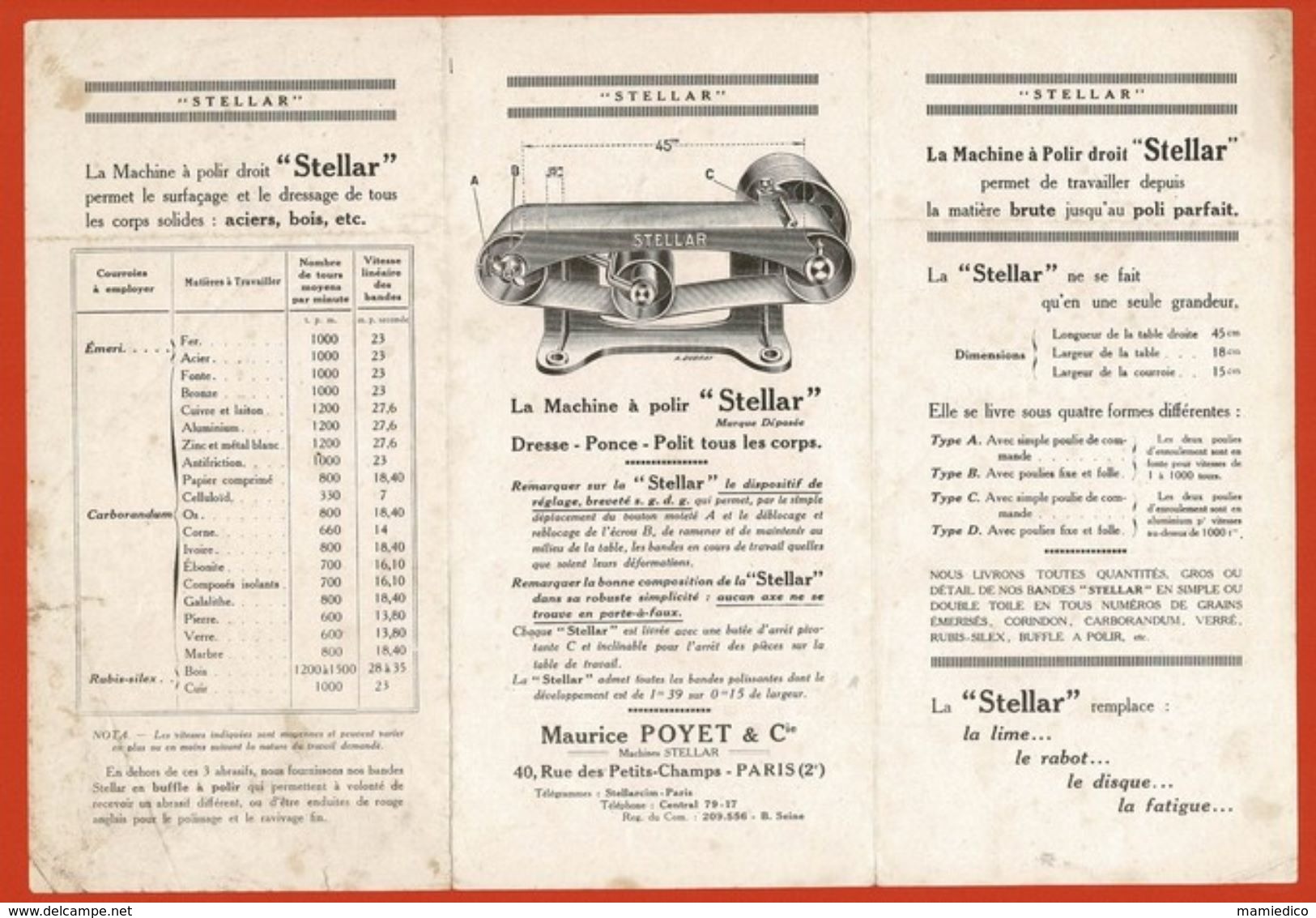 5 documents d'Ets d'outillages. Plusieurs scans pour chaque. Voir les rectos & versos