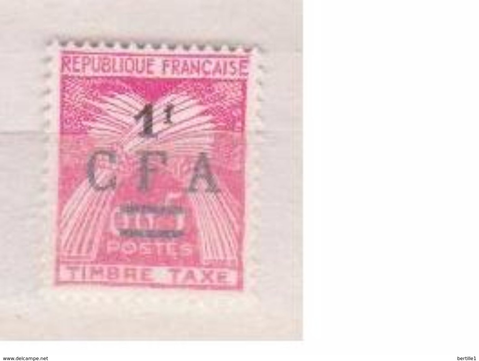 REUNION    N° YVERT  :     TAXE 45    NEUF SANS CHARNIERE        ( N   982   ) - Postage Due