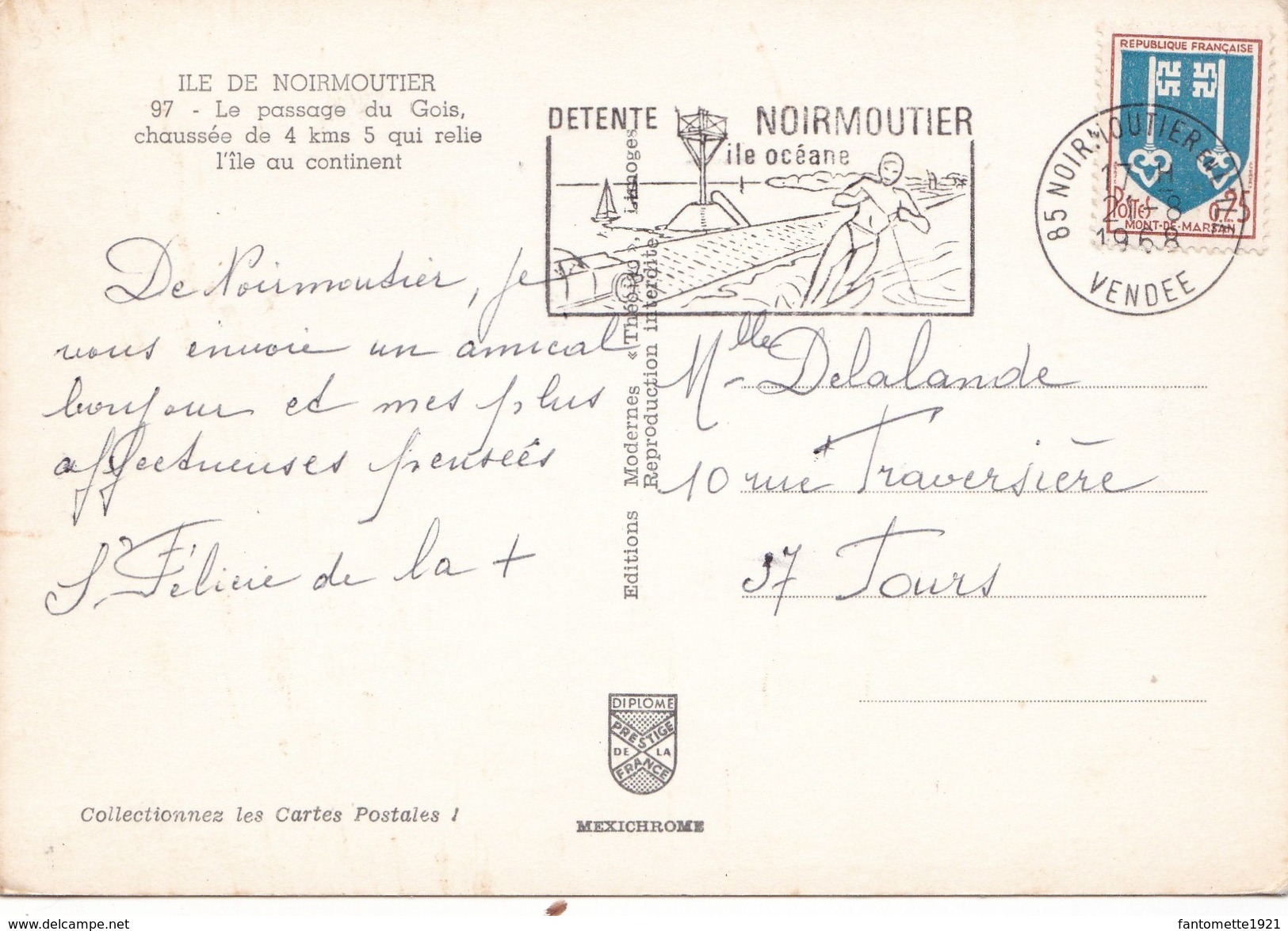 ILE DE NOIRMOUTIER LE PASSAGE DU GOIS (dil19) - Ile De Noirmoutier