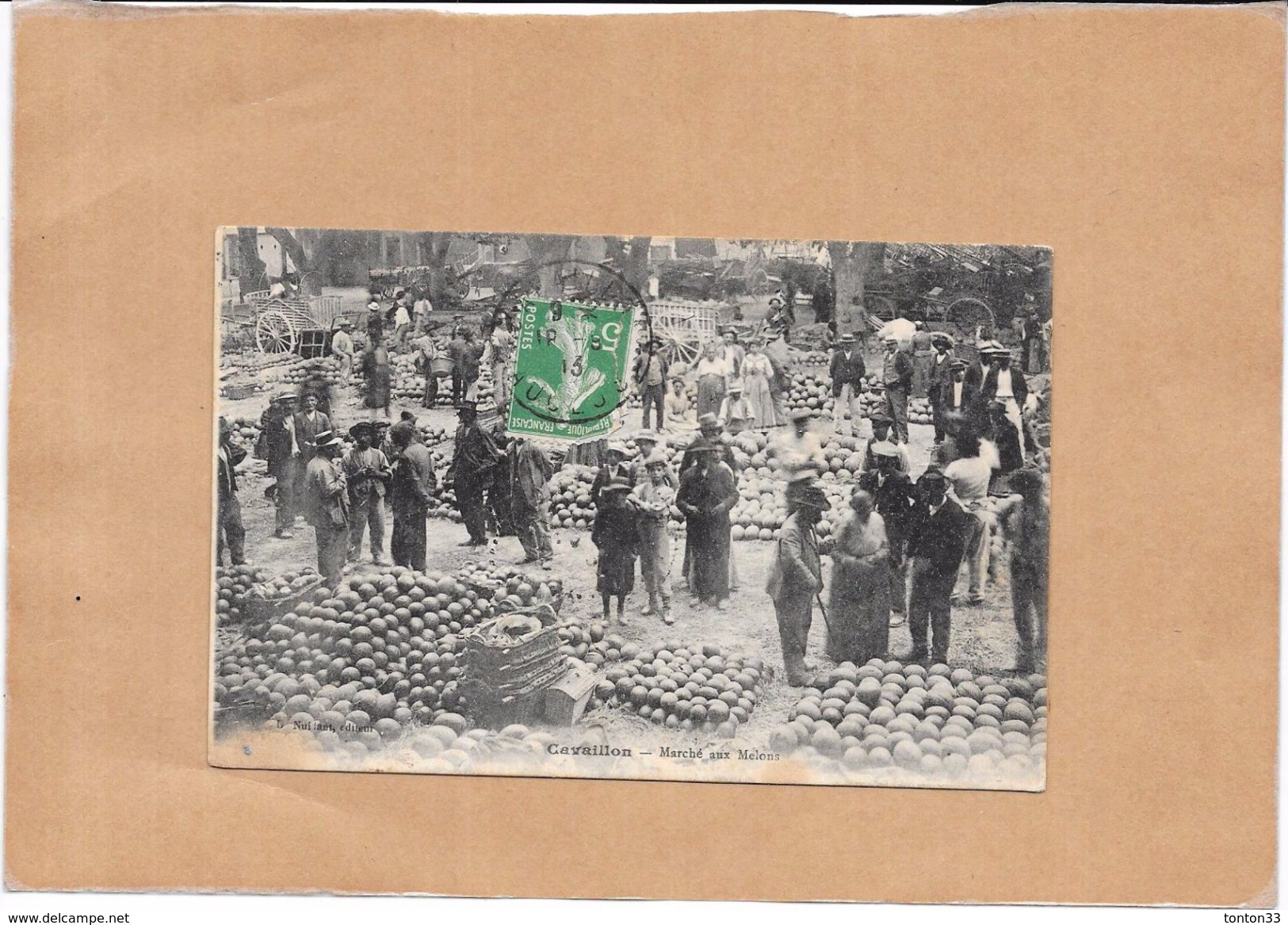 CAVAILLON - 84 - Le Marché Aux Melons - POIT - - Cavaillon