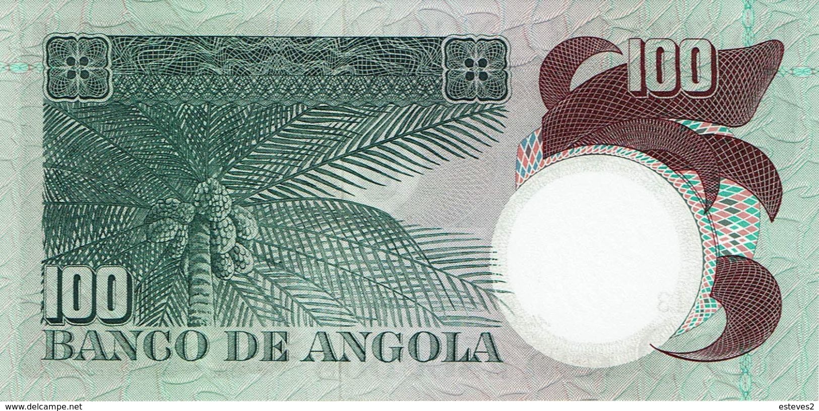 Angola , 1973 , 100 Escudos , Luiz De Camões , Uncirculated - Angola