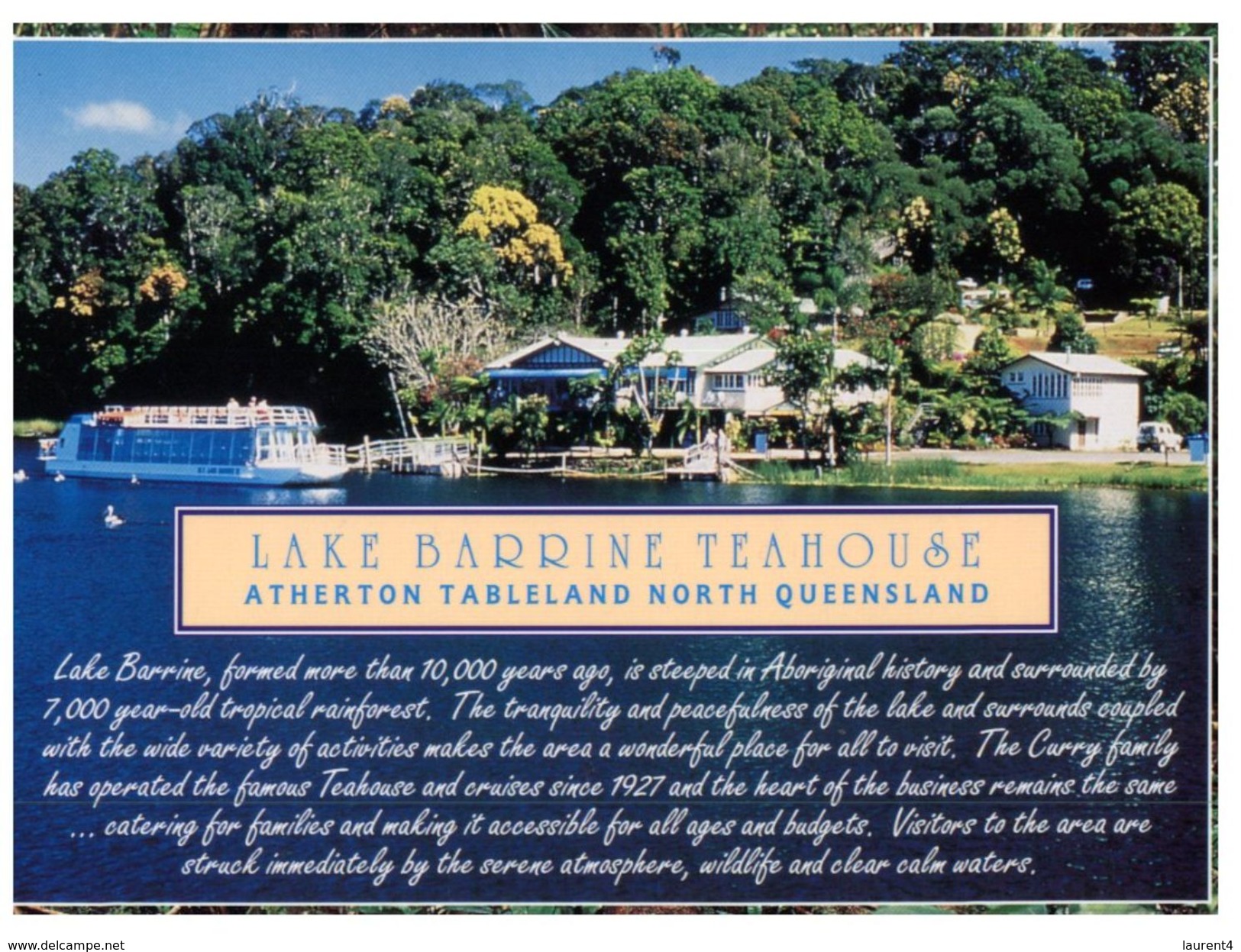 (700) Australia - QLD - Lake Barrine Tea House - Atherton Tablelands