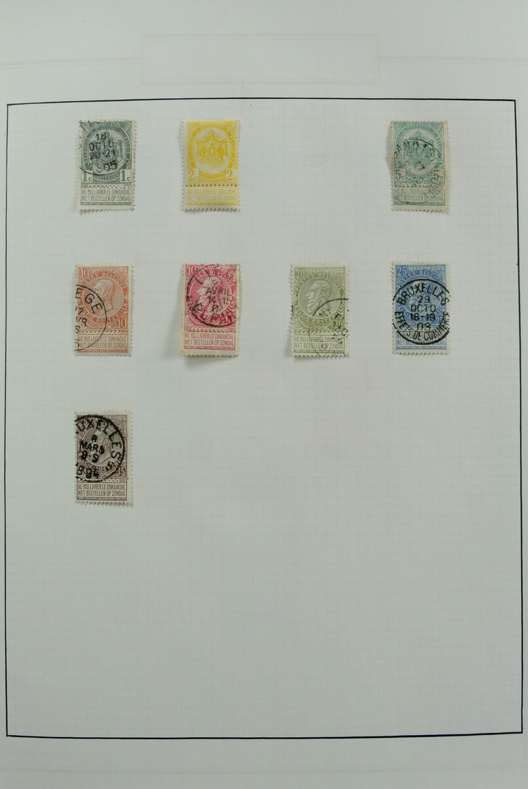 Belgien: 1900/2012: Extremely extensive, MNH and canceled collection Belgium 1900-2012 in 27 (!) Vic