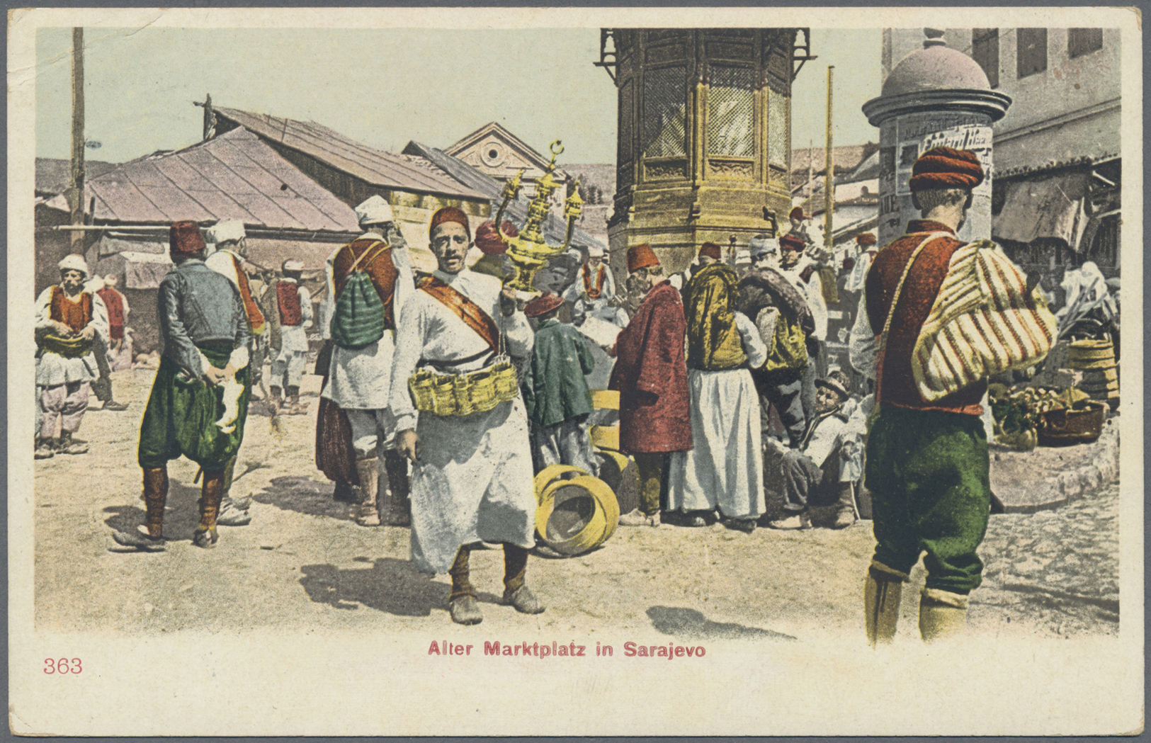 /GA/Br Bosnien Und Herzegowina (Österreich 1879/1918): BOSNIEN U. HERZEGOWINA: 1895/1970, Partie Von Ca. 18 - Bosnia Erzegovina