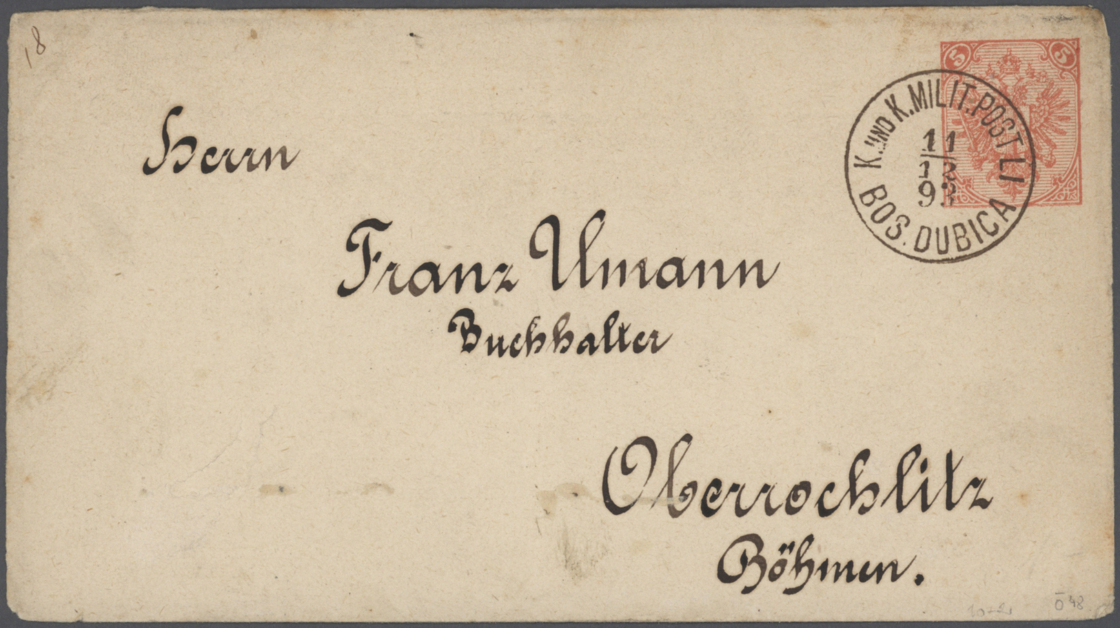 Br/Brfst/O/GA Bosnien und Herzegowina - Stempel: 1812/1920 huge Research Collection in 30 Lindner binders with tho