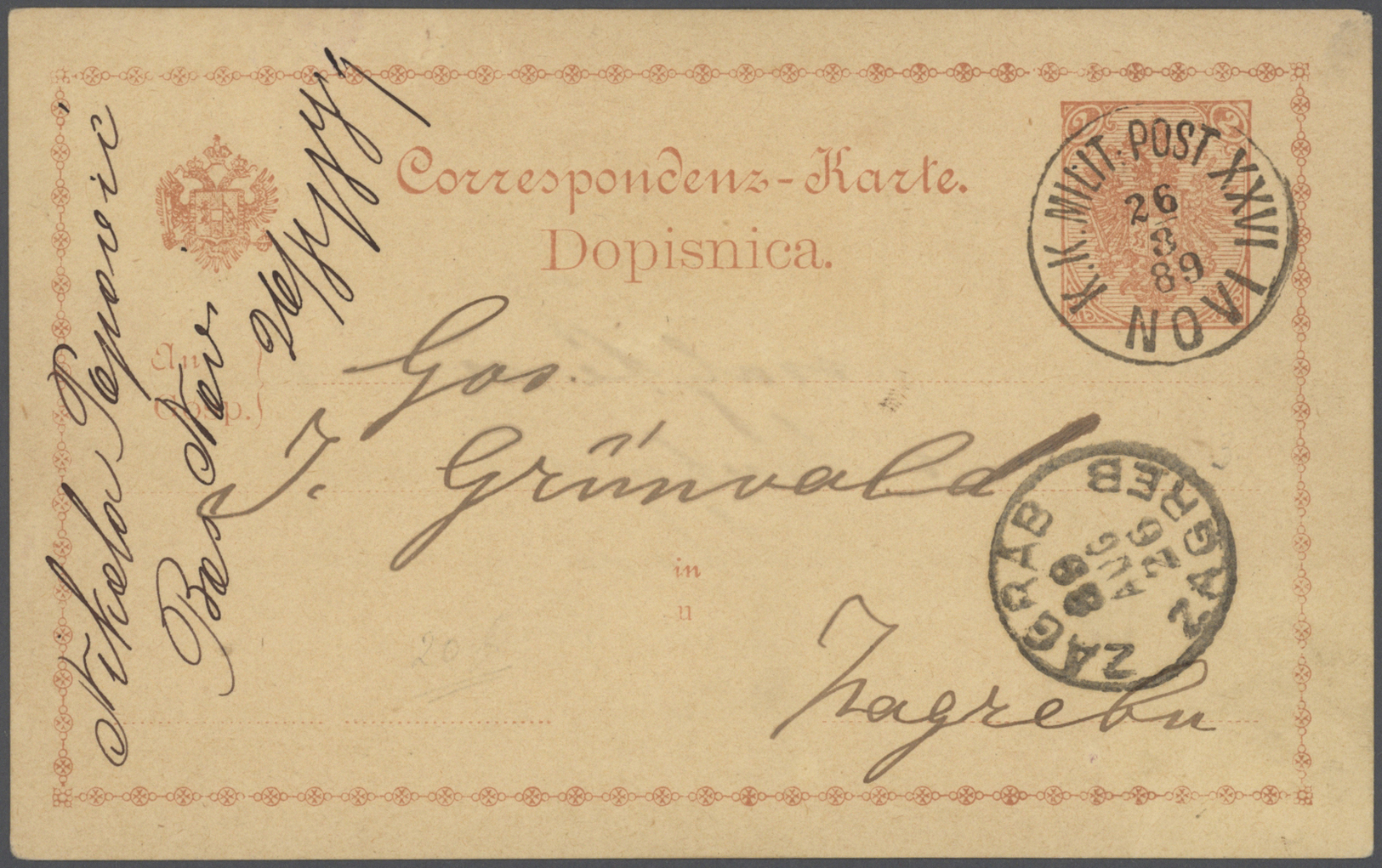 Br/Brfst/O/GA Bosnien und Herzegowina - Stempel: 1812/1920 huge Research Collection in 30 Lindner binders with tho