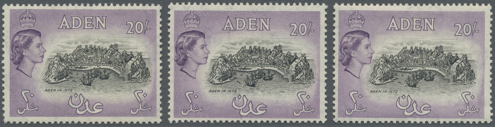 **/*/O Aden: 1937/1968 (ca.), Disorganised Accumulation In Binder Incl. Seiyun And A Few South Yemen With S - Yémen