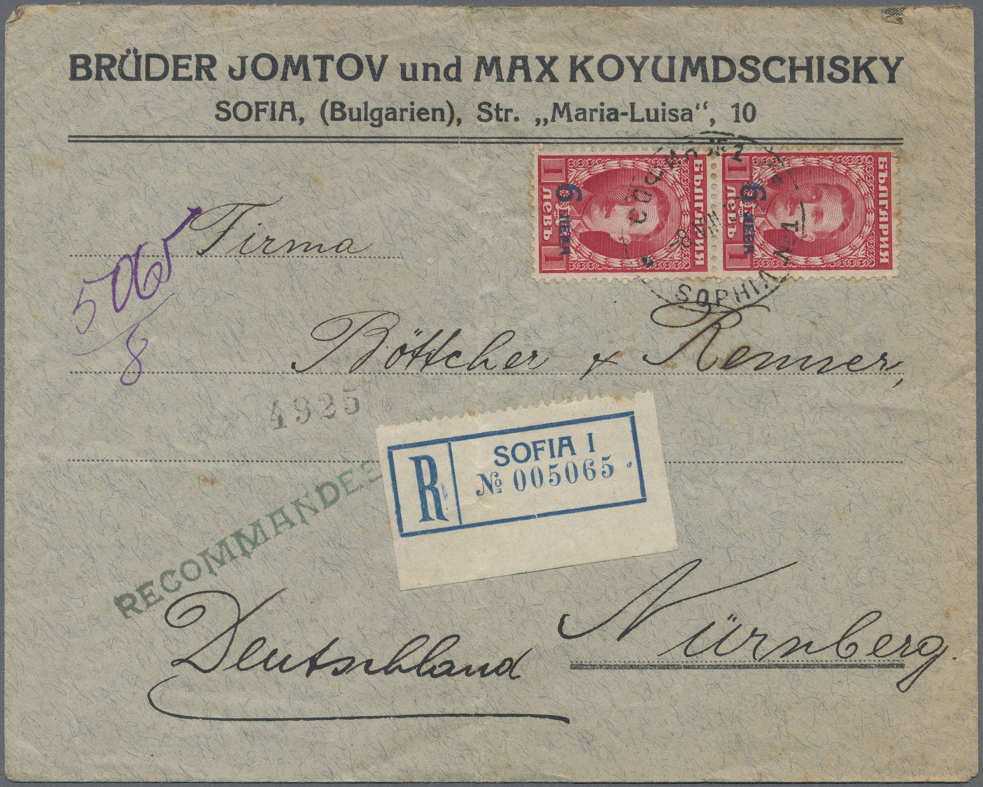 /GA/Br Bulgarien: 1900/1940, Lot Of Ca. 150 Covers, Postcards, Souvenier Pc And Mostly Postal Stationery Pc - Brieven En Documenten