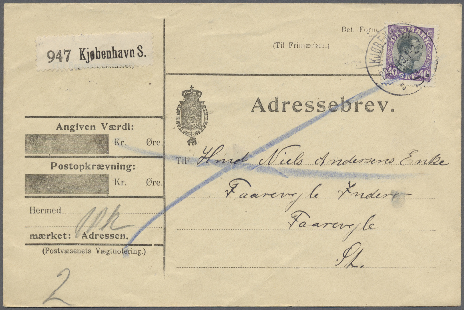 Br/GA/ Dänemark: 1890 (ab), Dabei Interessante Ganzsachen, Flugpost, Alte Ansichtskarten, Perfins U. A. - Storia Postale