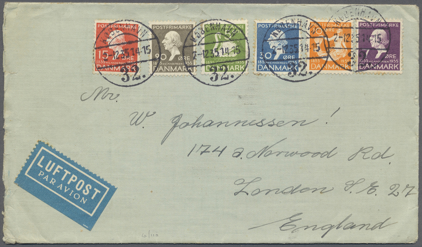 Br/GA/ Dänemark: 1890 (ab), Dabei Interessante Ganzsachen, Flugpost, Alte Ansichtskarten, Perfins U. A. - Storia Postale