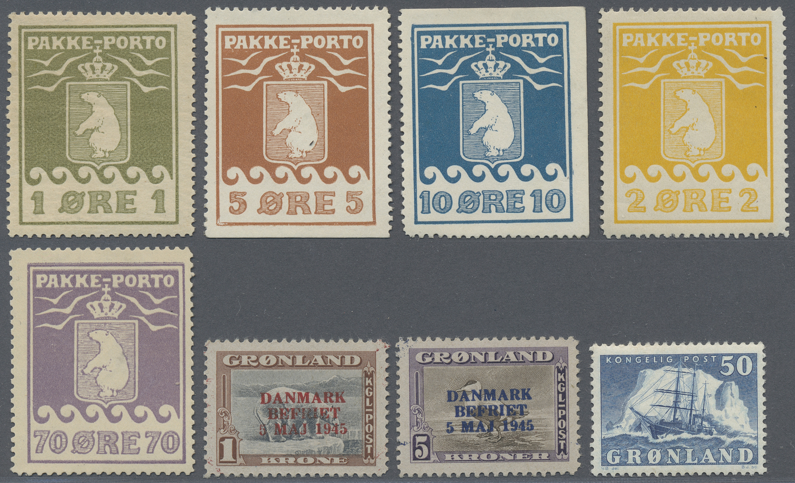 **/*/O/Br Dänemark - Grönland: 1938/2003, Very Substantial Mint Collection 1938/1989 On Schaubek Pages With No - Storia Postale