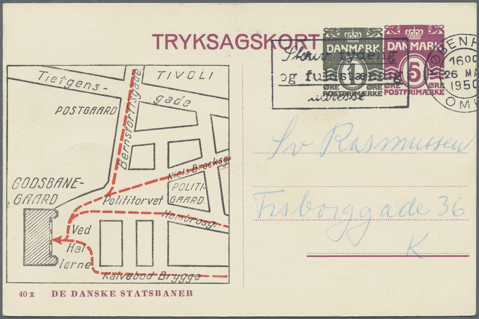 GA Dänemark - Ganzsachen: 1938/1986. Collection Of 100 Only Different (also For Printing Dates And Form - Postwaardestukken