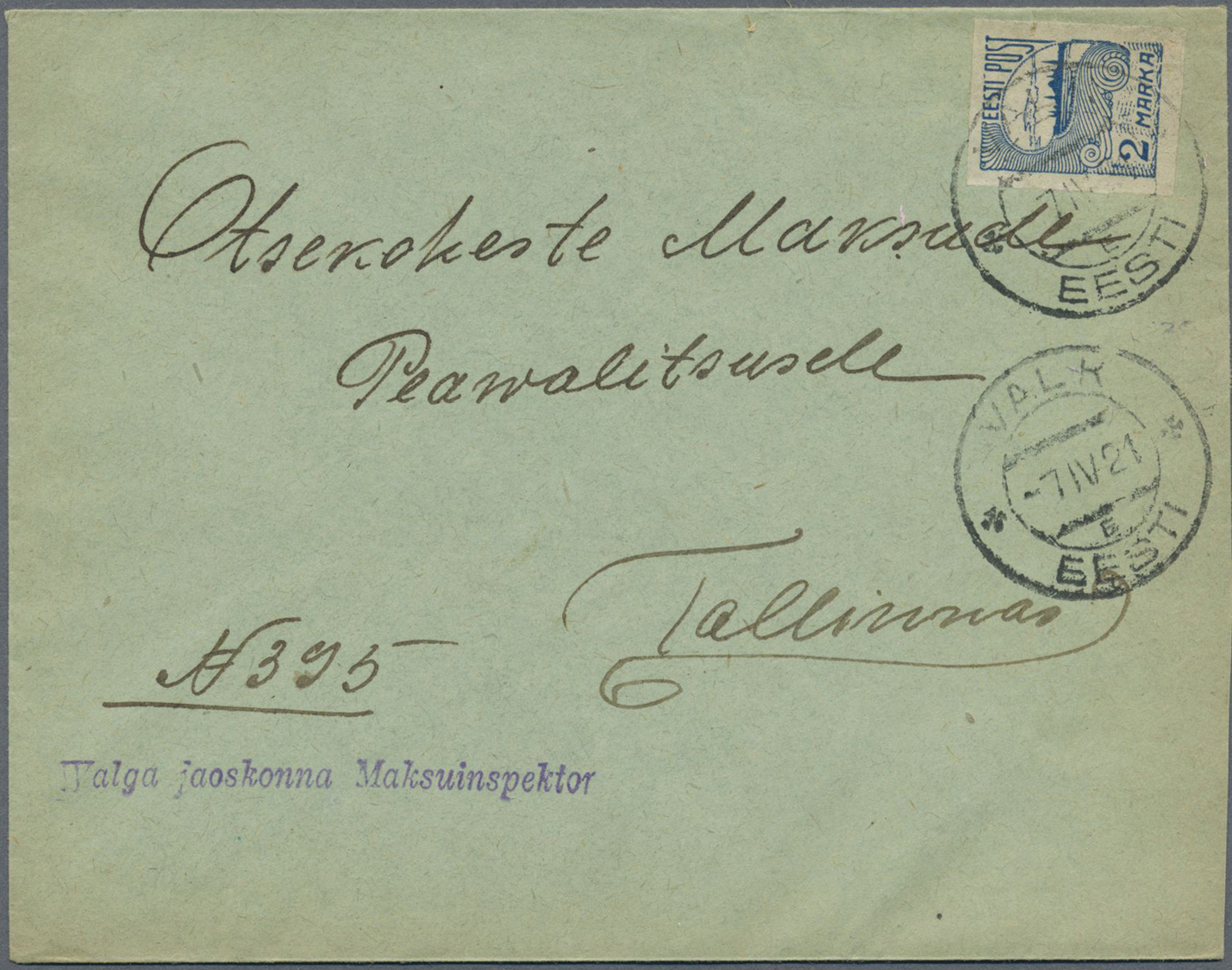 */**/O Estland: 1920 - 1939 (ca.), Small collection of Estonia, included some good stamps, also over 70 pos