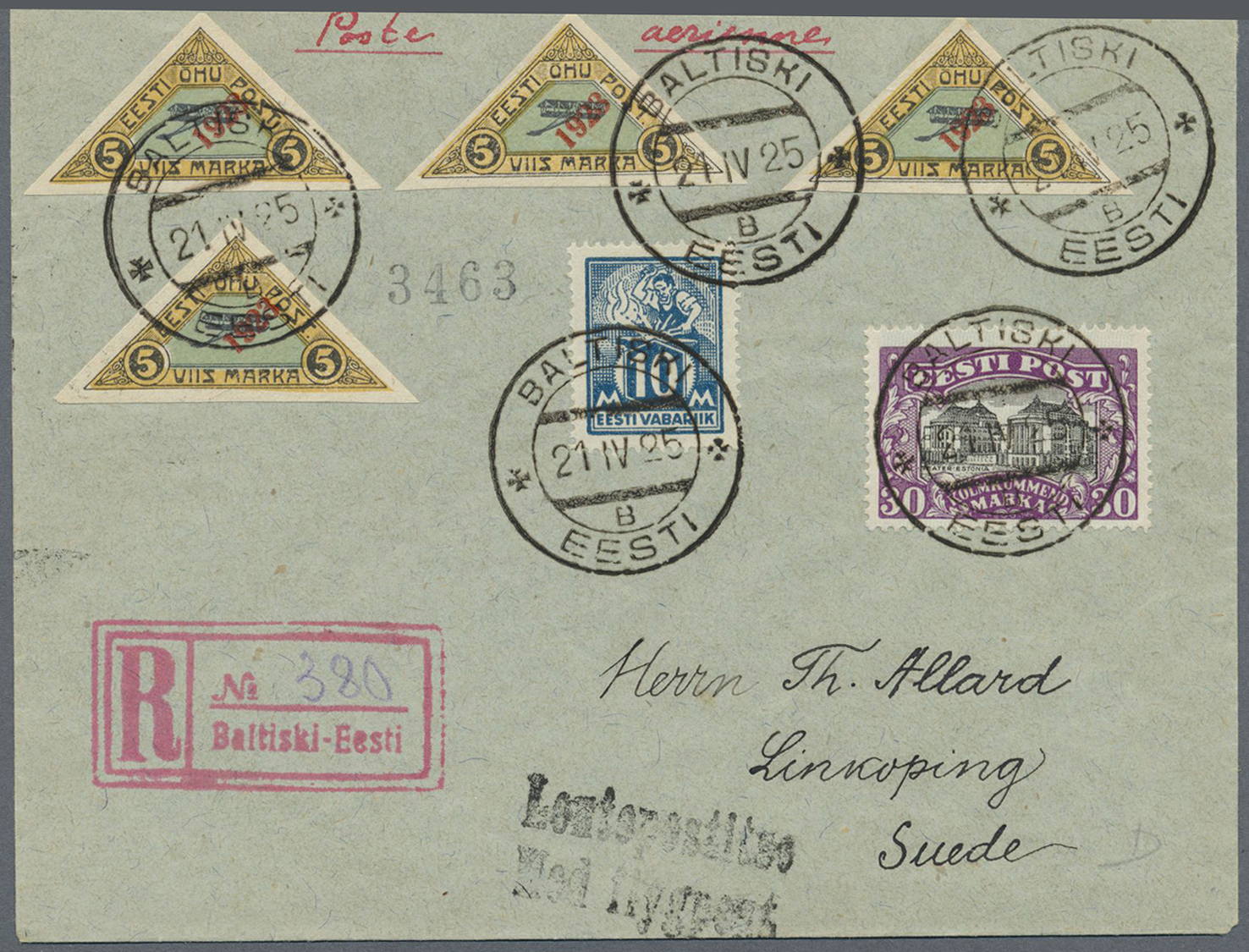 */**/O Estland: 1920 - 1939 (ca.), Small collection of Estonia, included some good stamps, also over 70 pos
