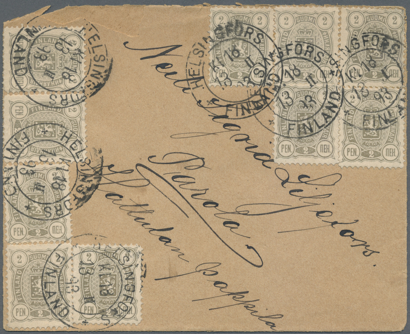 Br Finnland: 1828 from, comprehensive and varied lot of ca. 250 covers and cards, comprising many inter