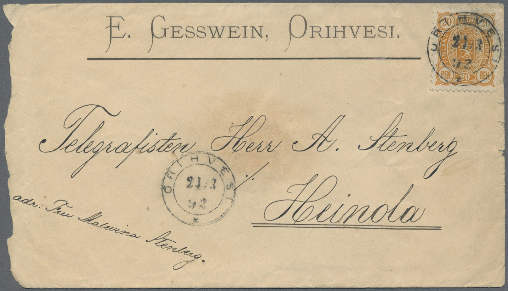 Br Finnland: 1828 from, comprehensive and varied lot of ca. 250 covers and cards, comprising many inter