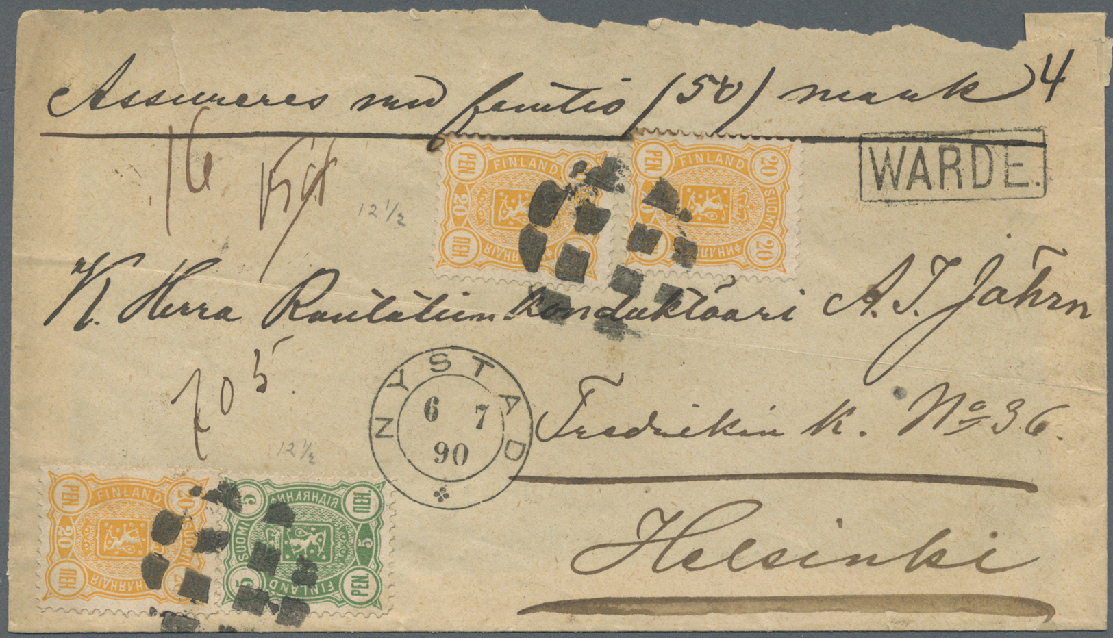 Br Finnland: 1828 from, comprehensive and varied lot of ca. 250 covers and cards, comprising many inter