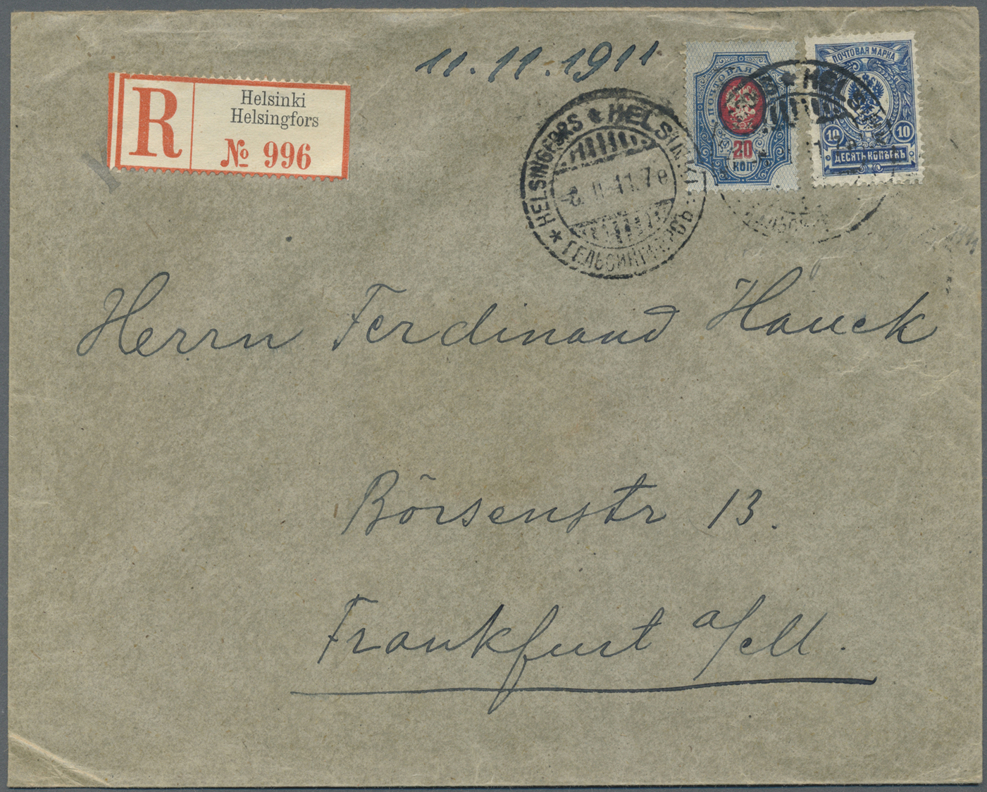 Br Finnland: 1828 from, comprehensive and varied lot of ca. 250 covers and cards, comprising many inter