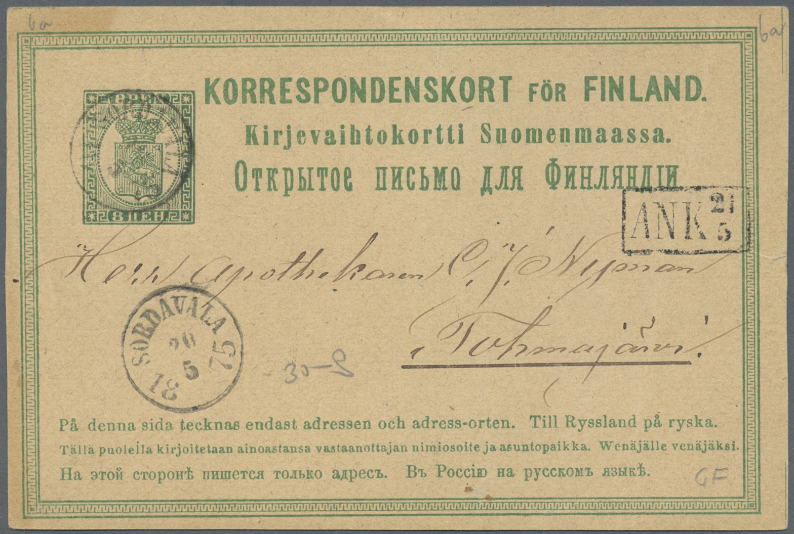 GA Finnland - Ganzsachen: 1872 from, comprehensive lot of 153 predominantly used postal stationeries co