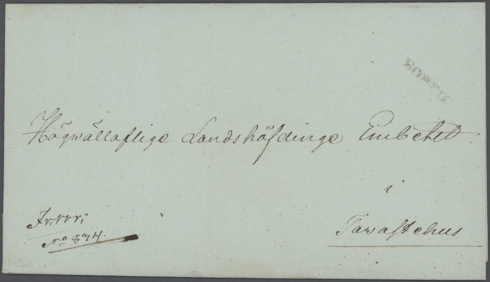 Br/GA Finnland - Stempel: 1828 from, varied and valuable lot of cancellations on ca. 100 covers, cards and