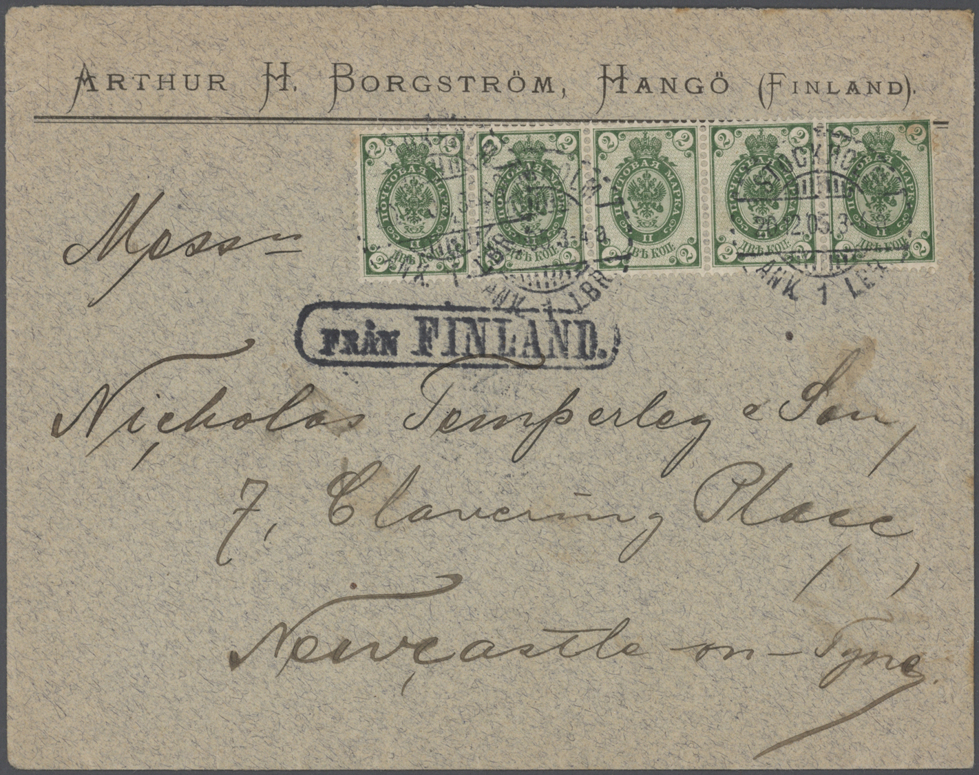 Br/GA Finnland - Stempel: 1828 from, varied and valuable lot of cancellations on ca. 100 covers, cards and