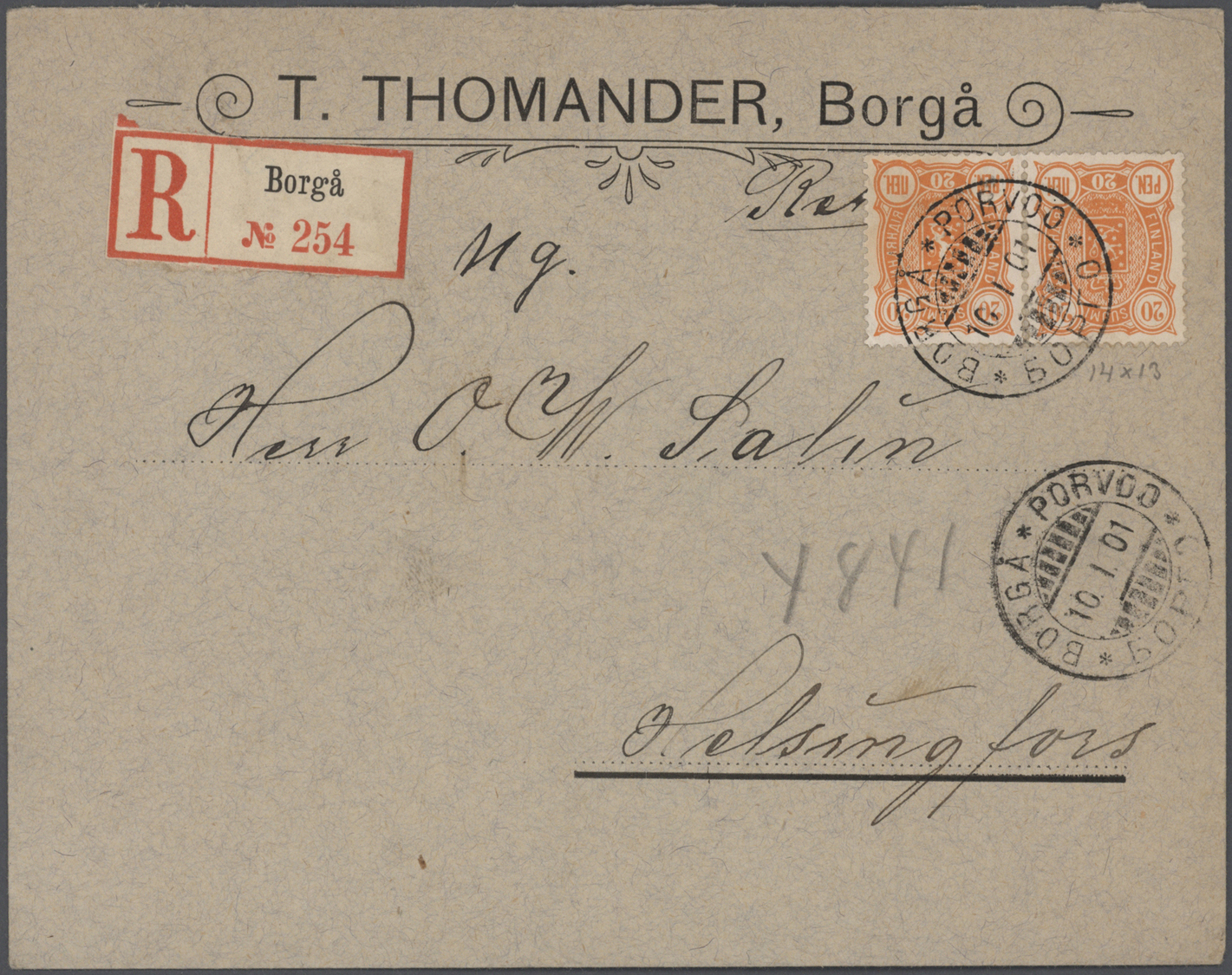 Br/GA Finnland - Stempel: 1828 from, varied and valuable lot of cancellations on ca. 100 covers, cards and