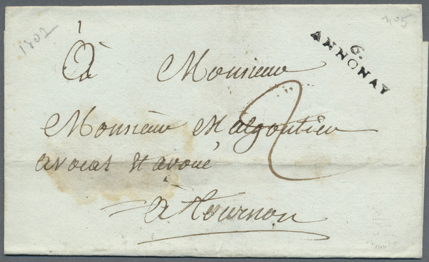 Br Frankreich - Vorphilatelie: 1794/1845, 140 Briefe, Meist Aus Den Departements 1 Bis 29. Viele Besser - 1792-1815: Dipartimenti Conquistati