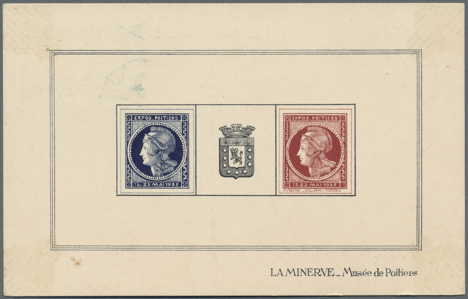 Br/Brfst/(*) Frankreich: 1816/1960 (ca.), miscellaneous lot from some pre-philately, a nice selection of special