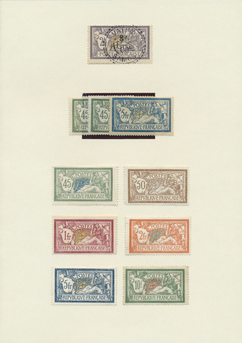 Frankreich: 1849/1929; Gehaltvolle Qualitätssammlung Mit Mi.Nr. 1/7 (ohne 6), 8/9, 10/17, 18/31, 32, - Oblitérés