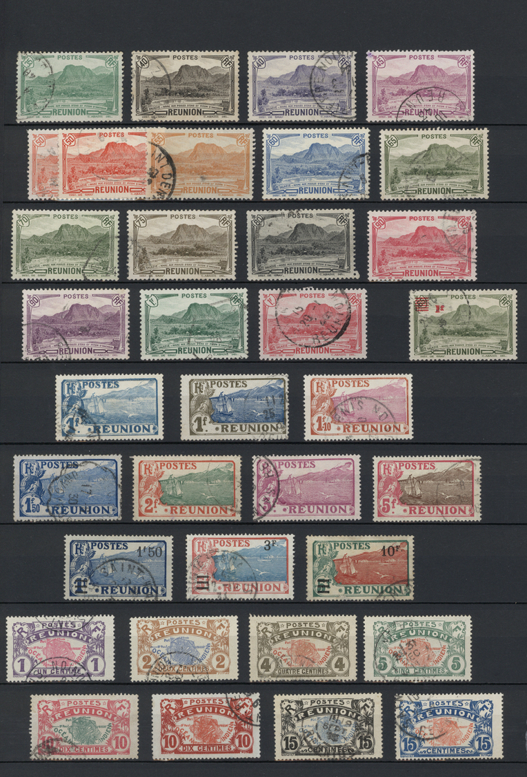 O/**/* Frankreich: 1849/2000 (ca.), France And Some Colonies, Comprehensive Collection/accumulation In Thre - Used Stamps