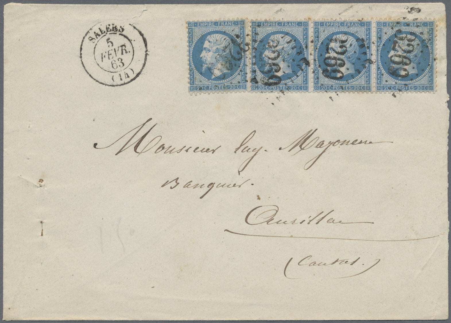 O/*/**/Br Frankreich: 1850/1960 (ca.), Interesting Lot Of Used, Unused And Mint Never Hinged Stamps And Ca. 20 - Oblitérés