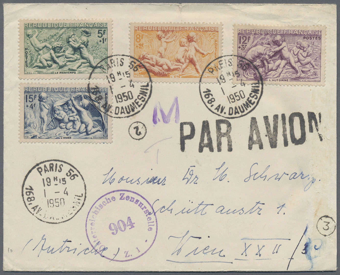 Br Frankreich: 1860/1958, assortment of apprx. 75 cover/cards from classic to semi-modern, registered a