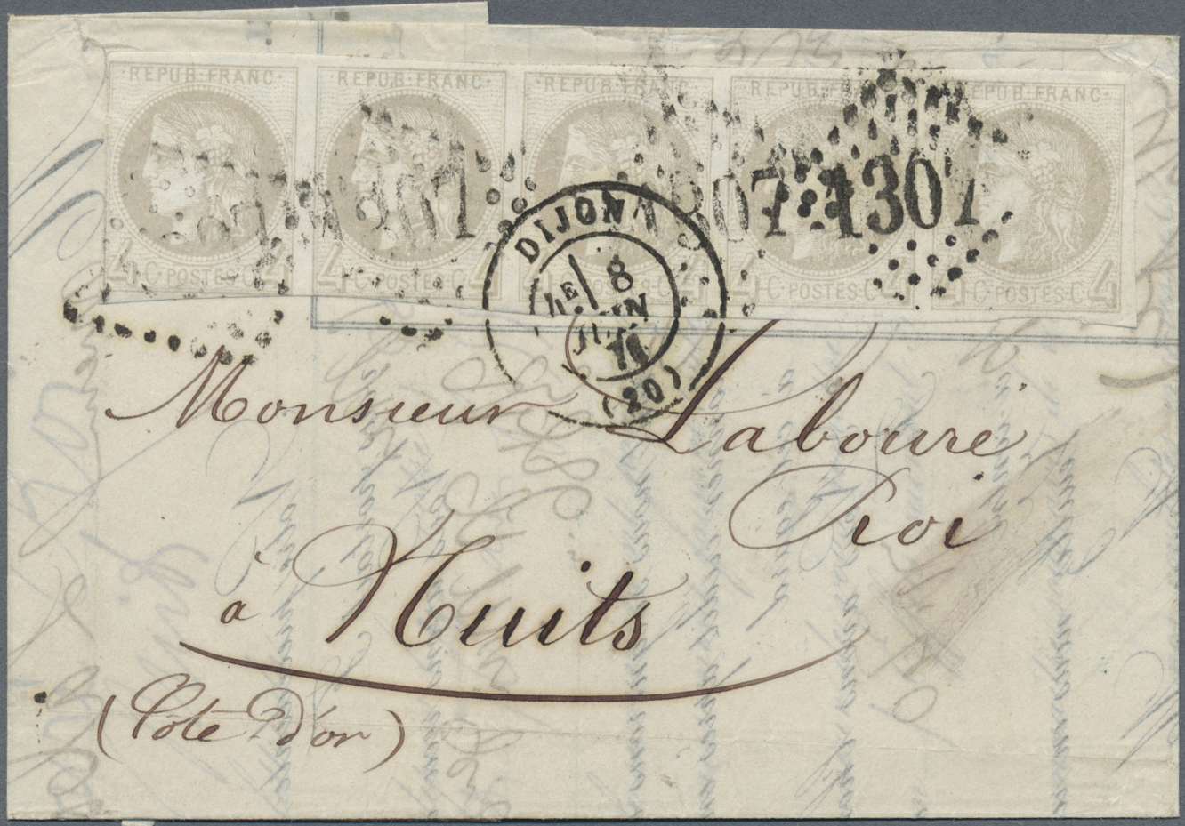 Frankreich: 1870/71: Outstanding collection of the postal history of the Franco-Prussian war of 1870