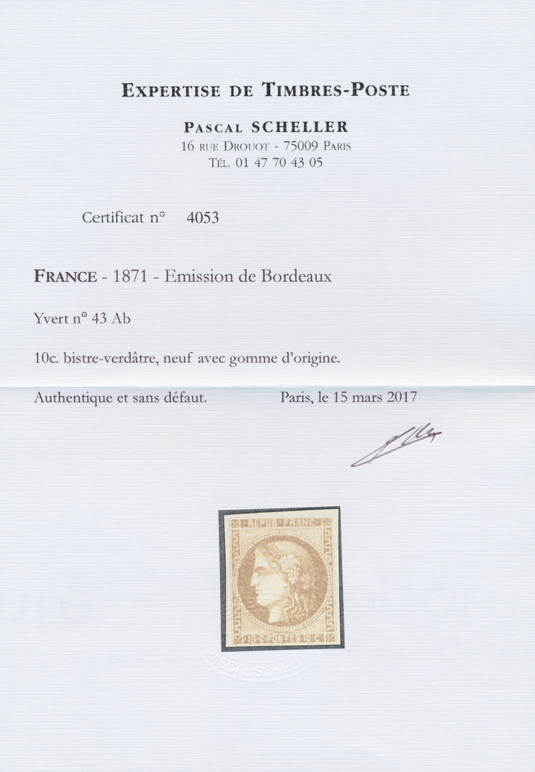 Frankreich: 1870/71: Outstanding collection of the postal history of the Franco-Prussian war of 1870