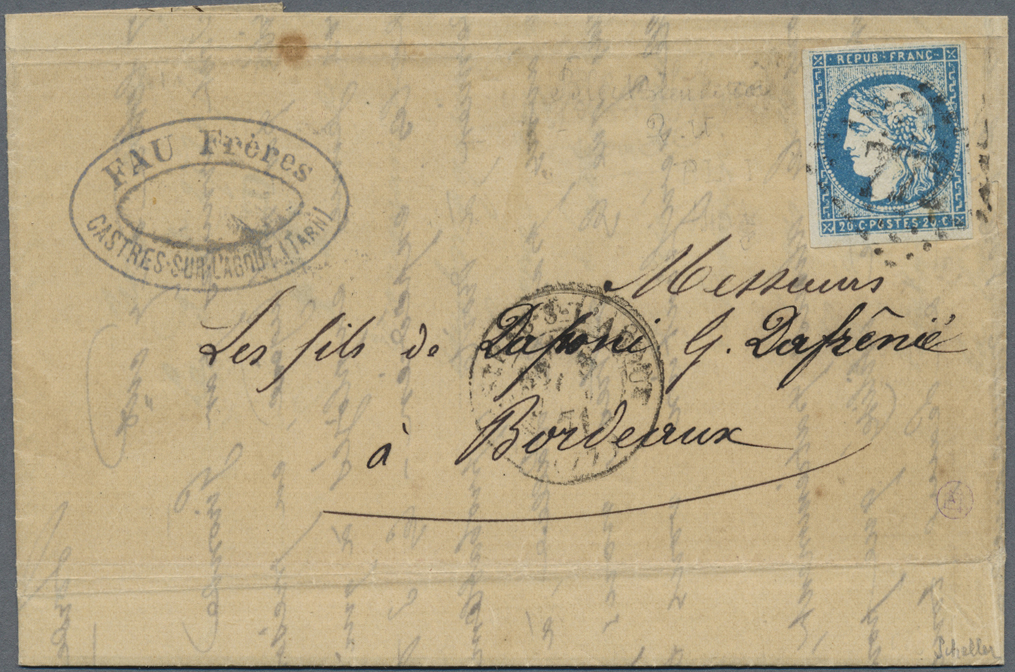 Frankreich: 1870/71: Outstanding collection of the postal history of the Franco-Prussian war of 1870