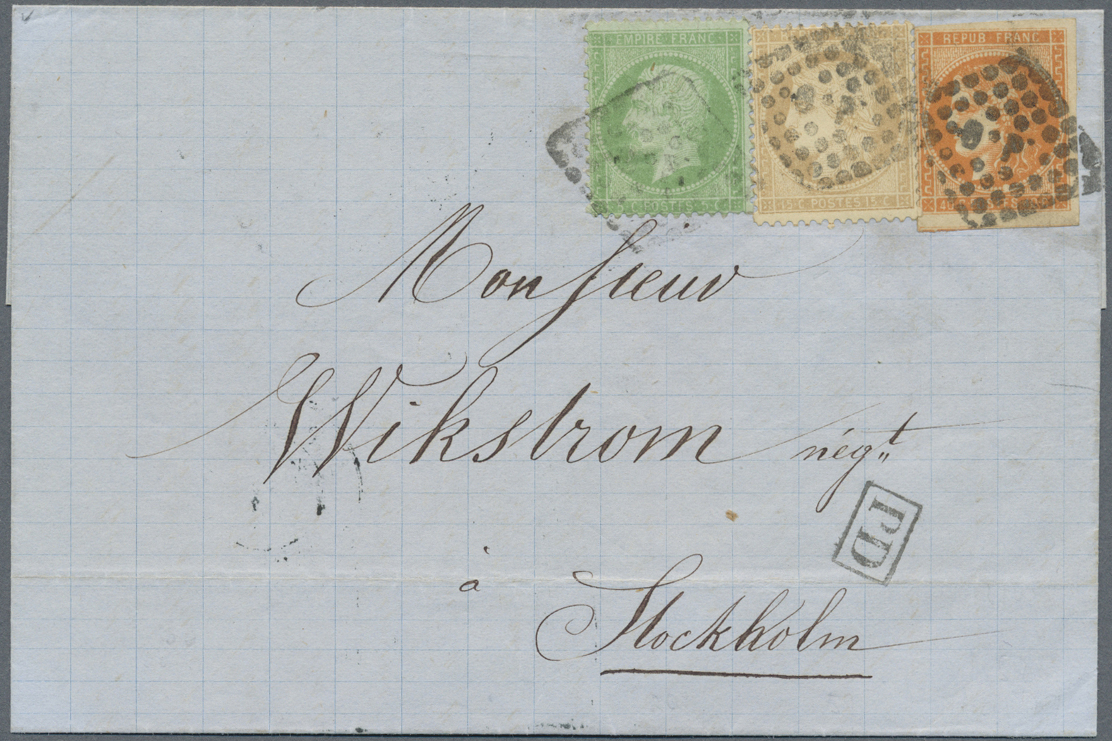 Frankreich: 1870/71: Outstanding collection of the postal history of the Franco-Prussian war of 1870