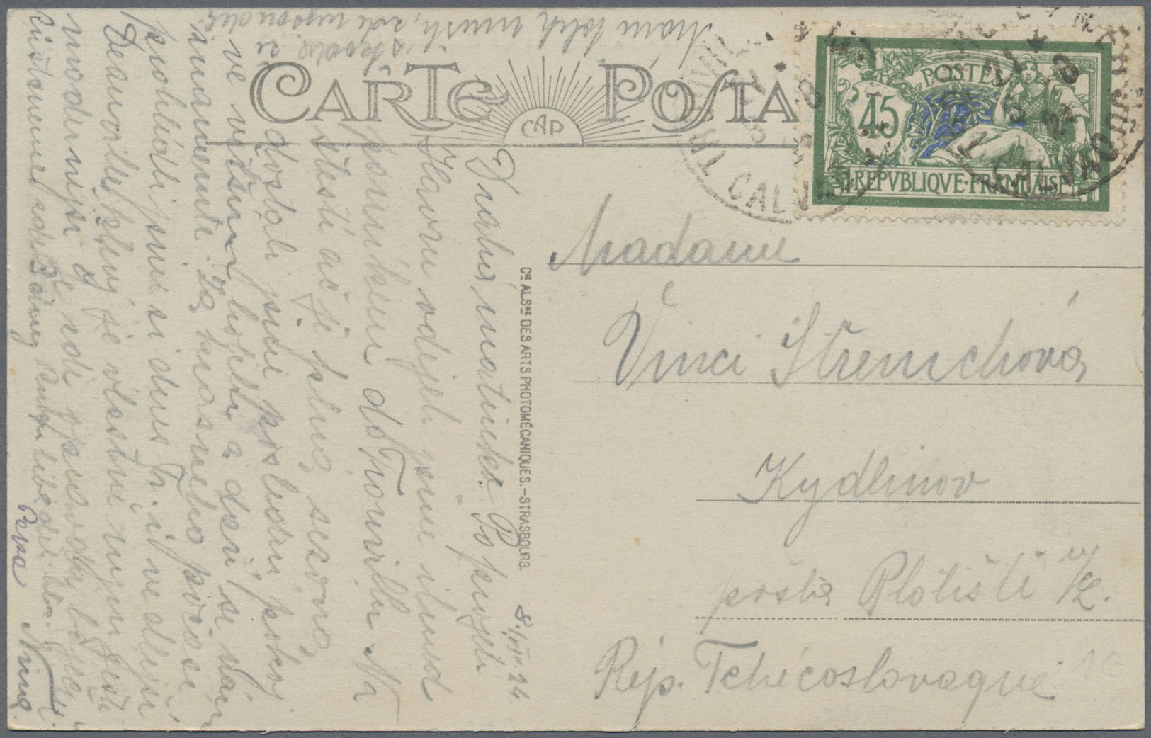 Br/GA/ Frankreich: 1900/1970 (ca.), Lot Of Ca. 160 Mostly Souvenier Postcards, Also Covers And Postal Stati - Used Stamps