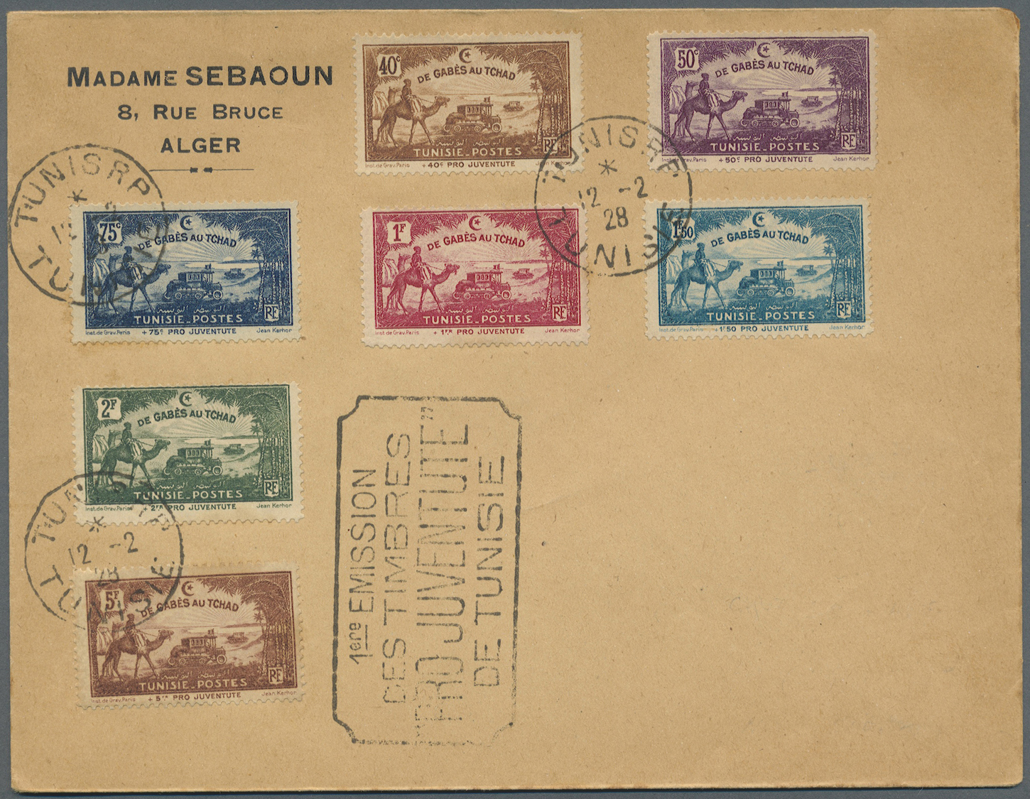 Br Frankreich: 1925/1962, Frankreich Und Kolonien, Partie Von Ca. 57 Belegen, Dabei Dekorative Flugpost - Usati