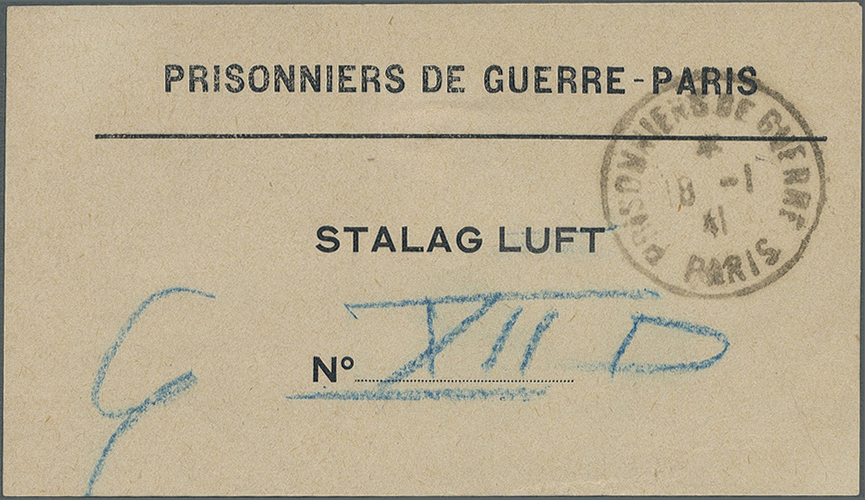 Br/GA Frankreich: 1939/1945: Ca. 60 Briefe Und Karten Meist Aus Der Zeit Des 2. Weltkrieges, Dabei Kriegsg - Used Stamps