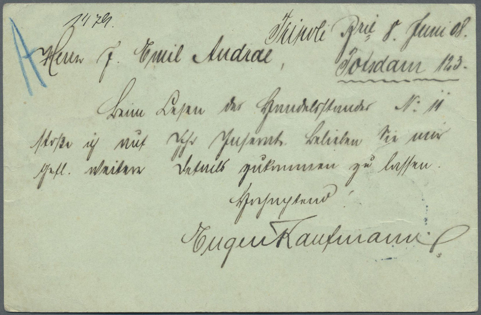 Br/GA/Brfst/ Französische Post in der Levante: 1738/1925 ca., mehr als 80 Briefe, Ansichtskarten und einige Brief