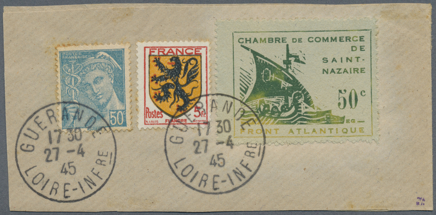 Br Frankreich - Militärpost / Feldpost: 1808/1945 (ca.), Unusual Accumulation With 53 Military Covers I - Guerre (timbres De)