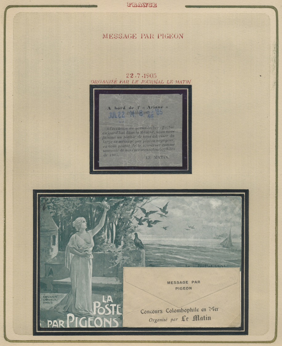 Br Frankreich - Besonderheiten: 1870/1871, Collection Of 49 Pigeongrammes From The Time Of The Pairs Si - Andere & Zonder Classificatie