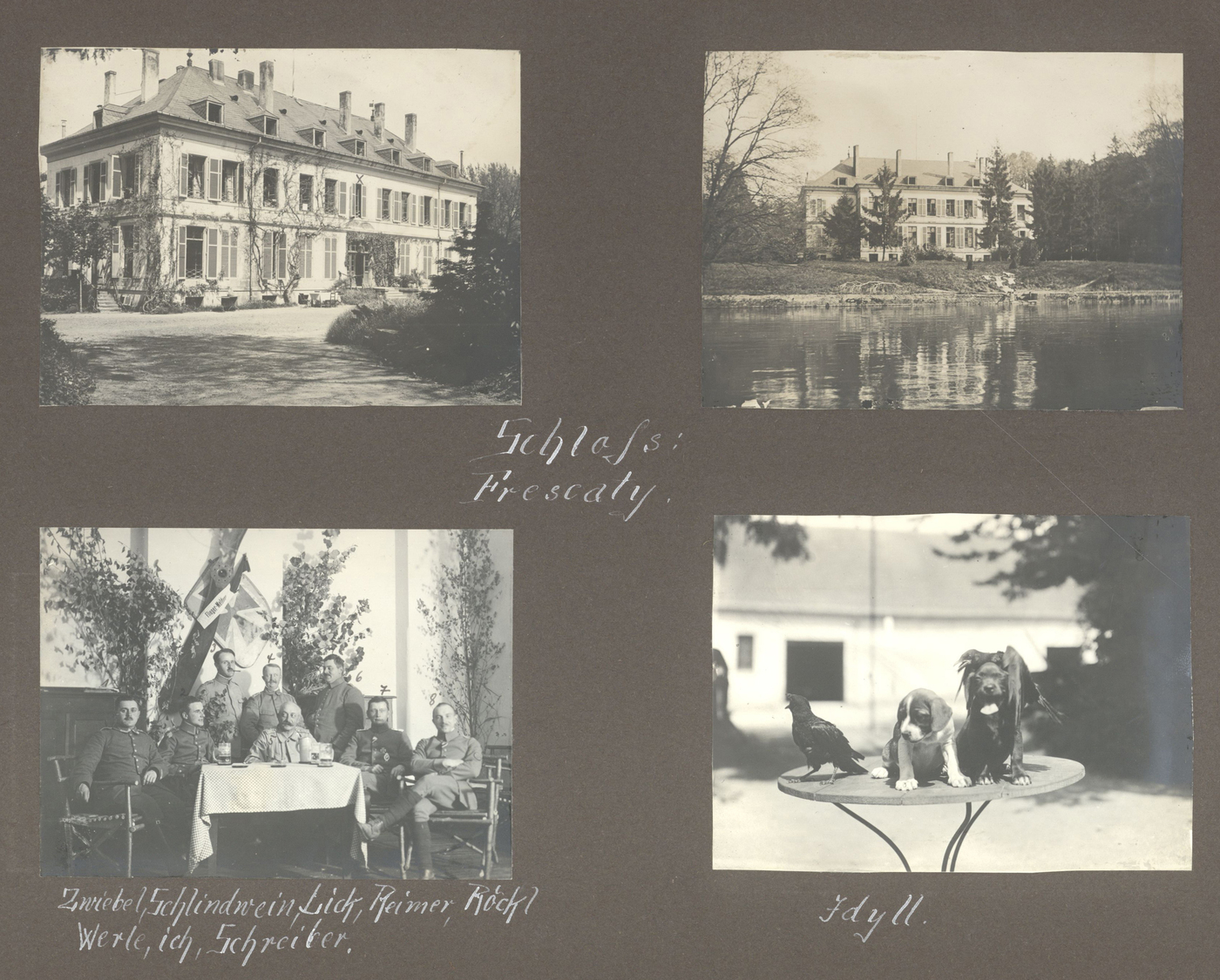 Frankreich - Besonderheiten: 1914/1918: Photo Album From A German Air Soldier At The Front In France - Altri & Non Classificati