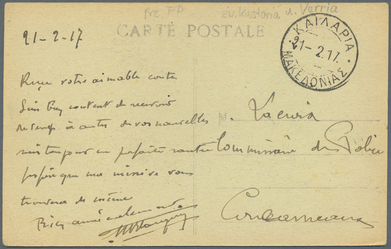 Br/ Griechenland: 1900-1922, 34 covers / cards including good cancellations of italian occupation Dodeca