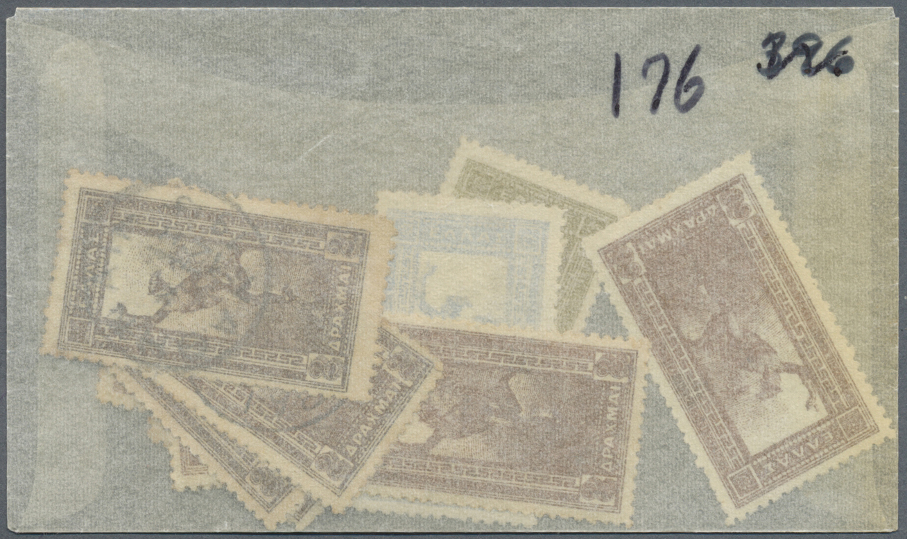 O/**/* Griechenland: 1901/1917, Definitives "Hermes" And "Iris", Comprehensive Accumulation Of Several Hund - Brieven En Documenten