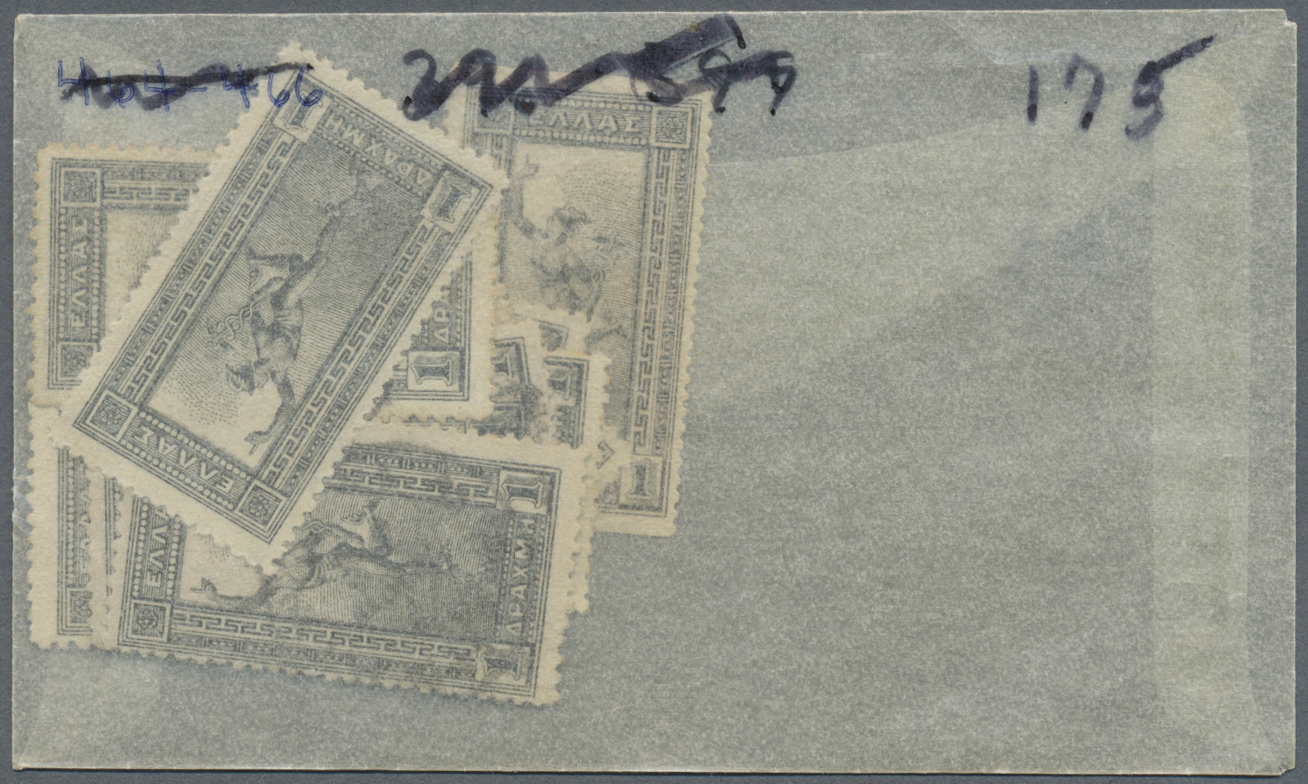 O/**/* Griechenland: 1901/1917, Definitives "Hermes" And "Iris", Comprehensive Accumulation Of Several Hund - Lettres & Documents