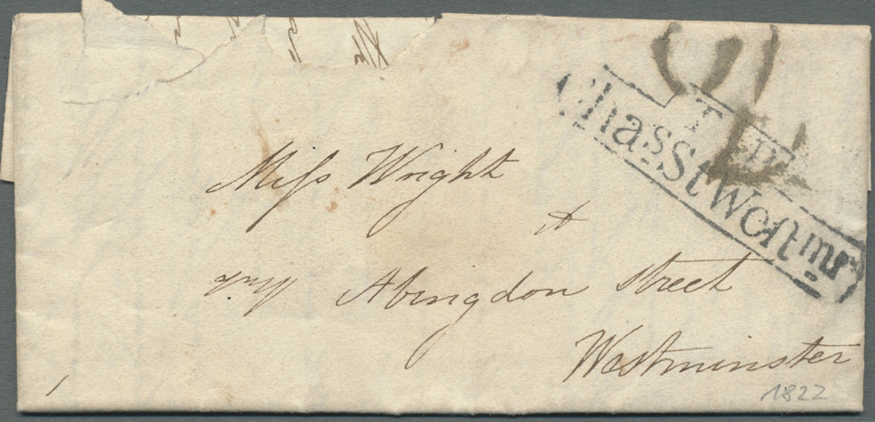 Br Großbritannien - Vorphilatelie: 1769/1850, Nice Lot Of 207 Covers With Grat Variety Of Cancellations - ...-1840 Voorlopers