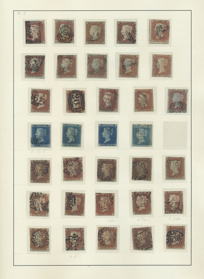 O/*/** Großbritannien: 1840/1968, Mainly Used Collection In A Lighthouse Album, Varied Condition, Showing A - Autres & Non Classés