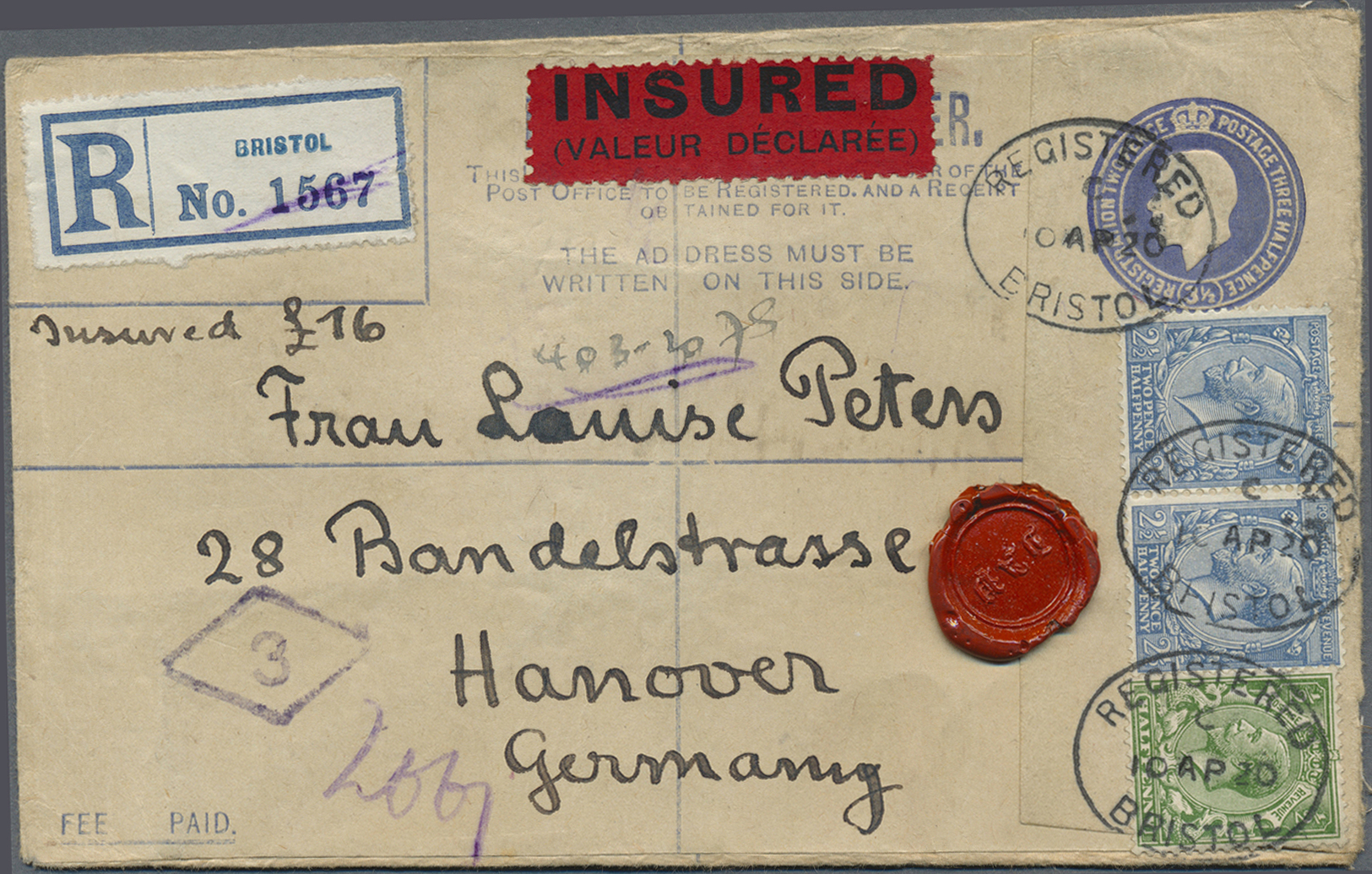 Br/GA Großbritannien: 1840/1960 (ca.), Collection Of Apprx. 260 Covers/cards/stationeries, From Lettershee - Altri & Non Classificati