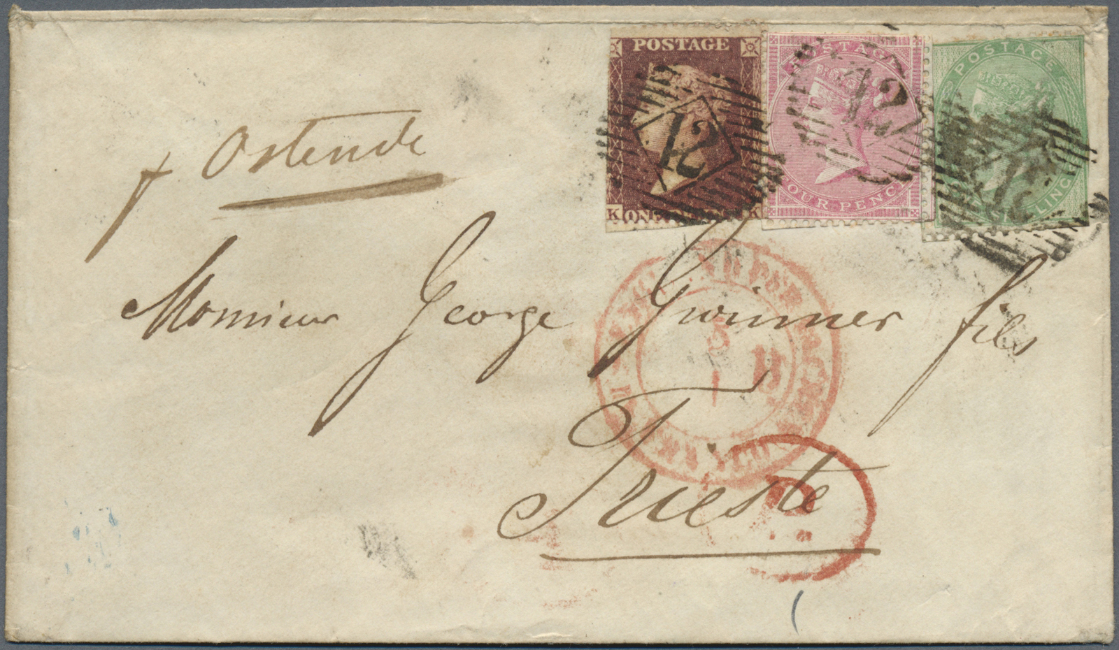 Br/GA Großbritannien: 1840/1960 (ca.), Collection Of Apprx. 260 Covers/cards/stationeries, From Lettershee - Andere & Zonder Classificatie